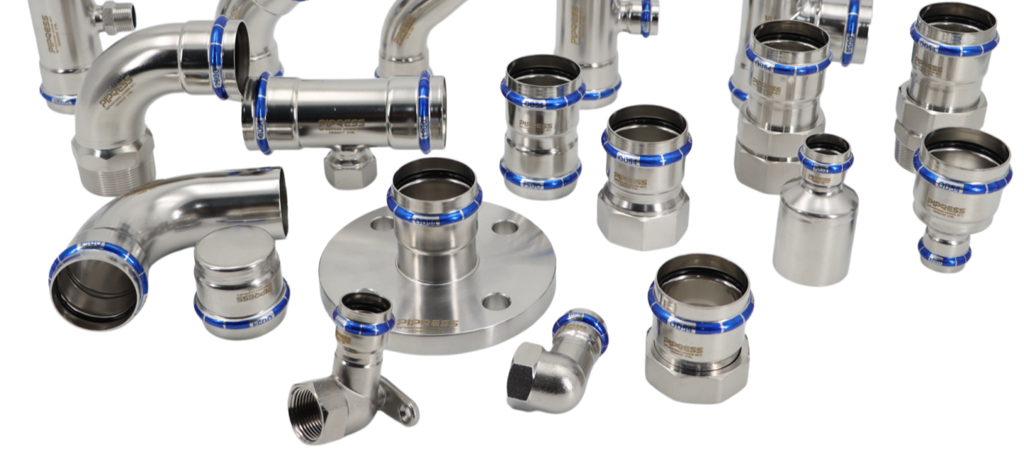 PiPress EN V Profile Press Fittings