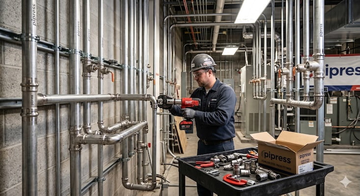 What is press fitting and how does it actually work?