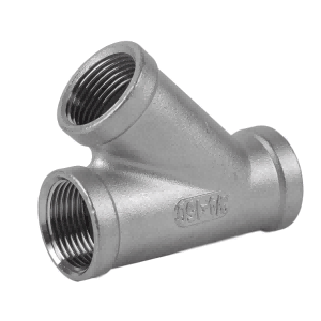 PiPress AirLite 45° Female Y Tee