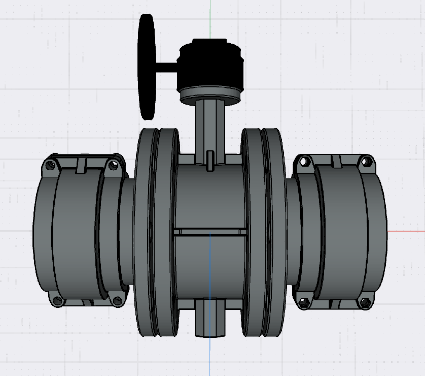 PiPress AirLite Butterfly Valve
