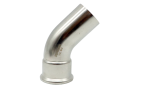 PiPress M-Profile 45° Street Elbow