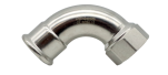 PiPress M-Profile Female Thread 90° Elbow