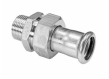 PiPress M-Profile Male Thread Union